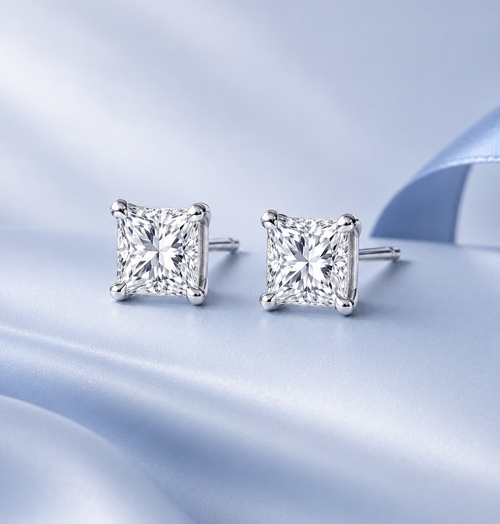 Classic Diamond Studs