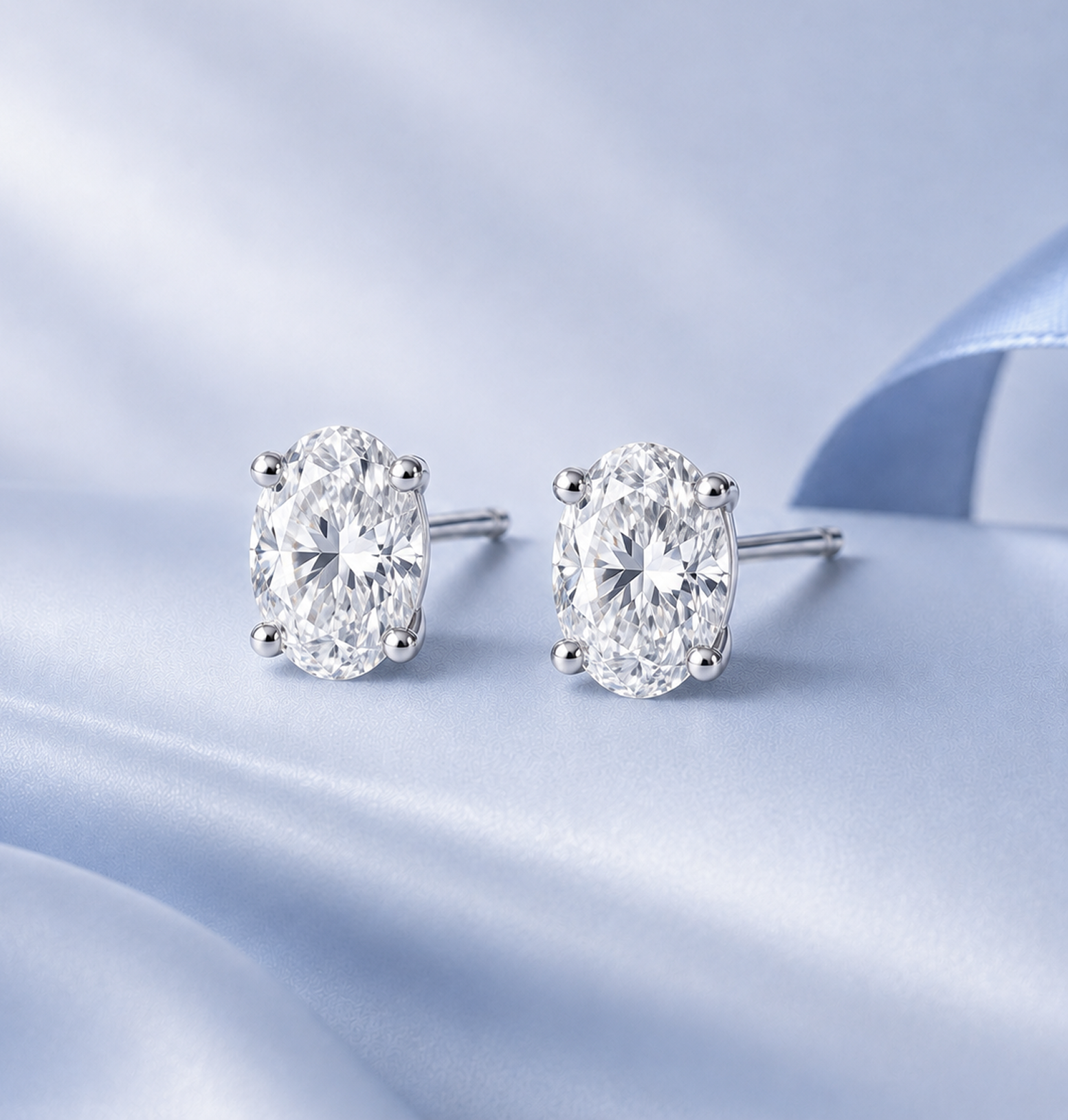 Classic Diamond Studs