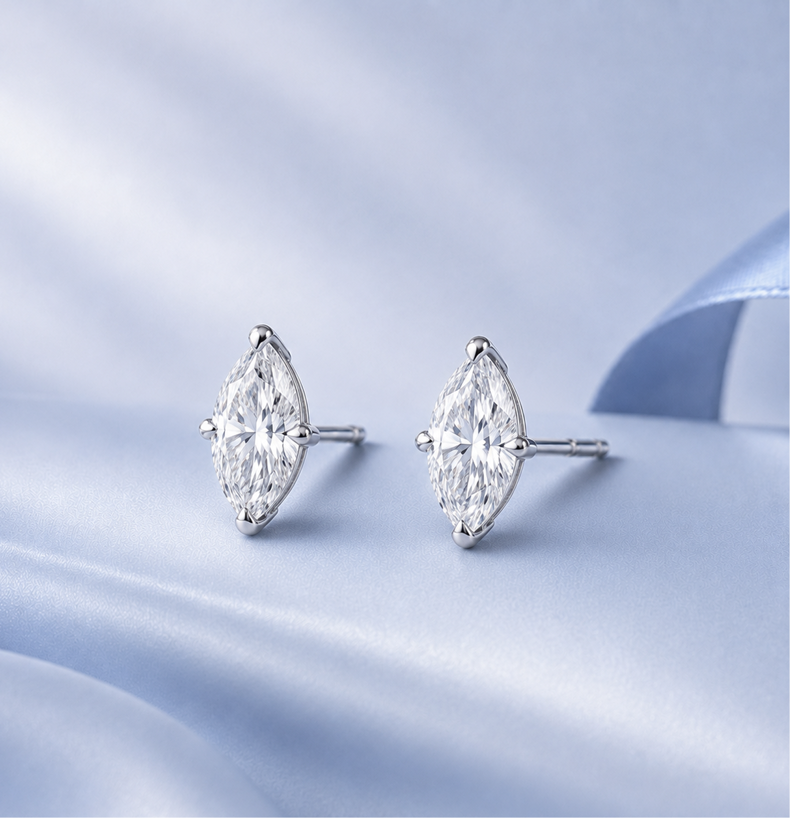 Classic Diamond Studs