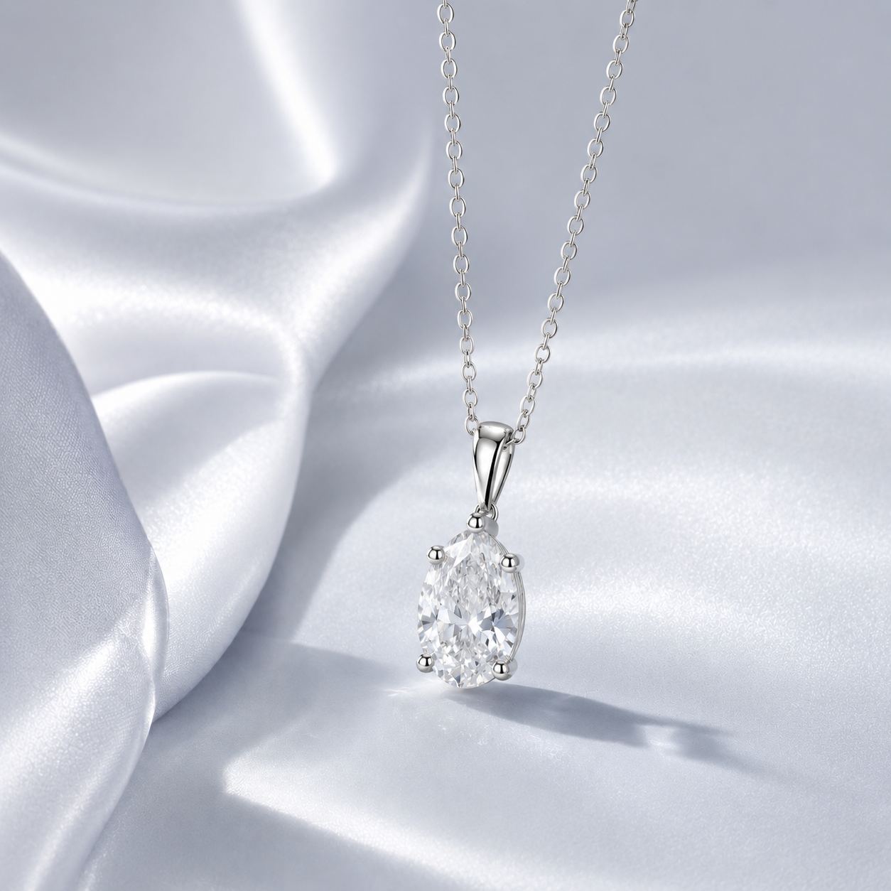 Classic Solitaire Diamond Pendant