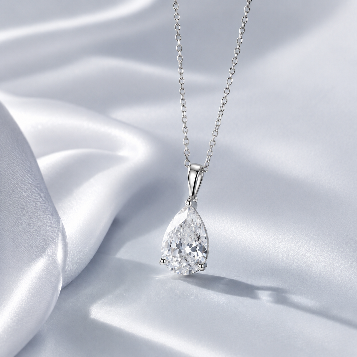 Classic Solitaire Diamond Pendant