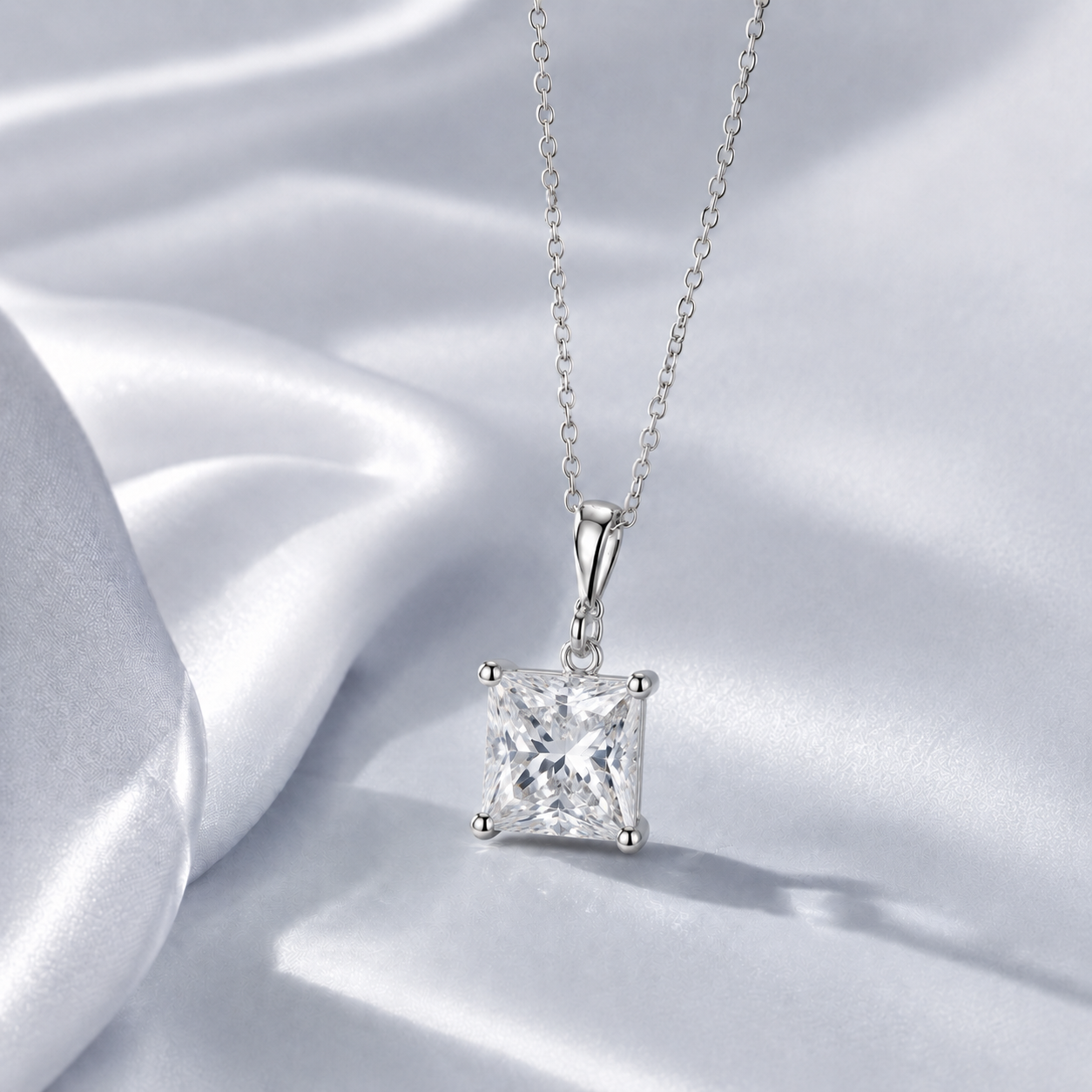 Classic Solitaire Diamond Pendant